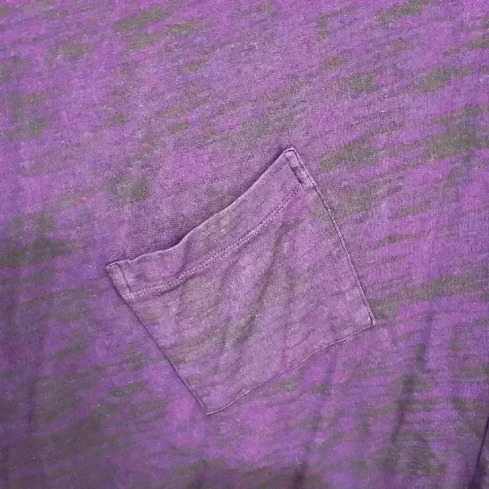 Bryn Walker Knit Dress Dolman Sleeve  Purple Lagenlook top large - Picture 6 of 6